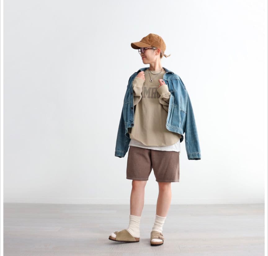 新品未使用品　Americana 　ヴィンテージ天竺・フットボールTee