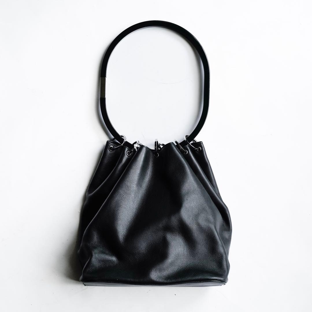 バッグ GUCCI Tom Ford Leather Bucket Bag