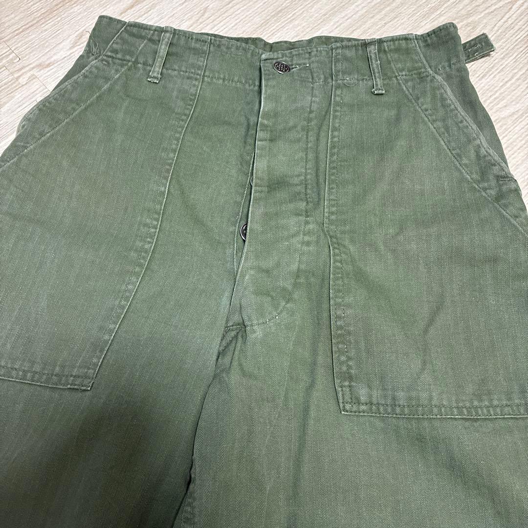 40s us army M-47 HBTベイカーパンツ　13スターボタン