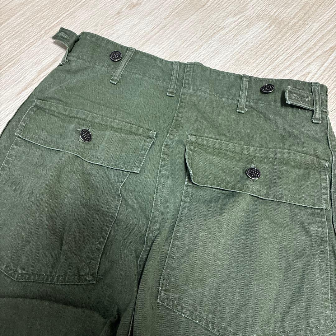 40s us army M-47 HBTベイカーパンツ　13スターボタン