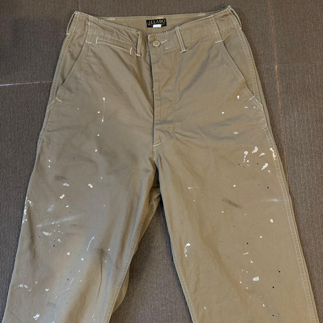 JELADO 41Khaki Vintage Finish カーキ Sサイズ