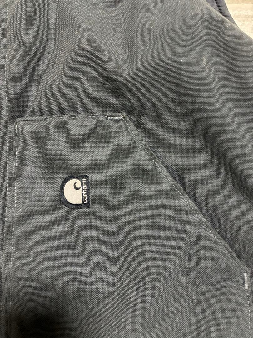 レア カーハート 腰ゴム USA製 ベスト carhartt ビンテージ CHR