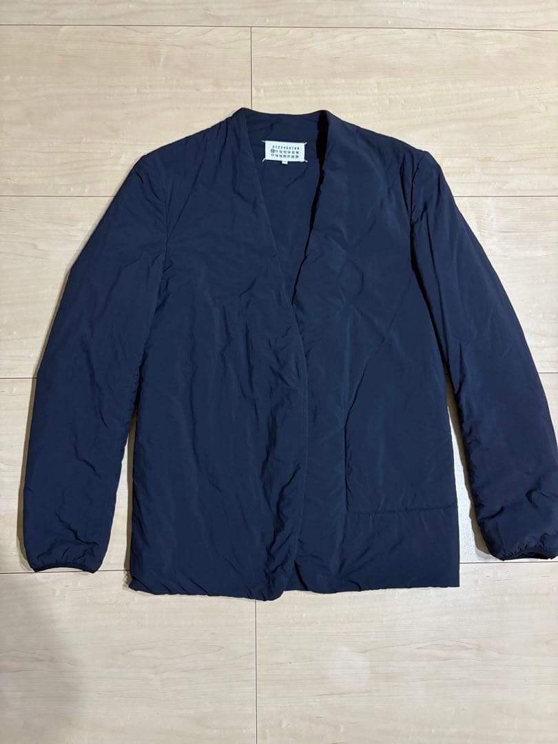 o*r様 Maison Margiela ノーカラージャケット ブルゾンネイビー