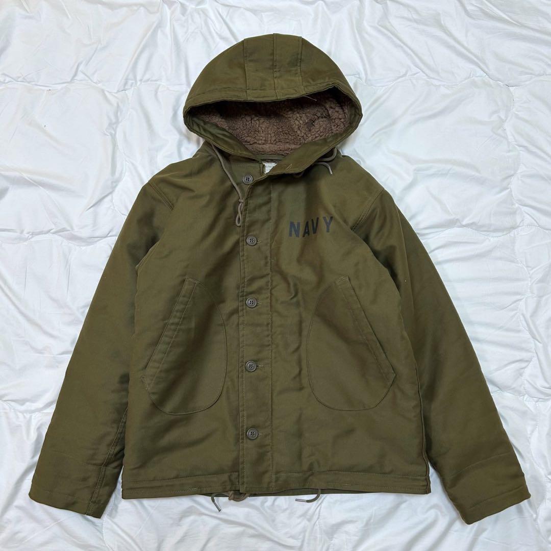 美品 TOYS McCOY トイズマッコイ FELIX N-1 コート カーキ