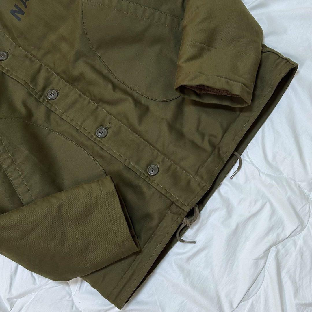 美品 TOYS McCOY トイズマッコイ FELIX N-1 コート カーキ