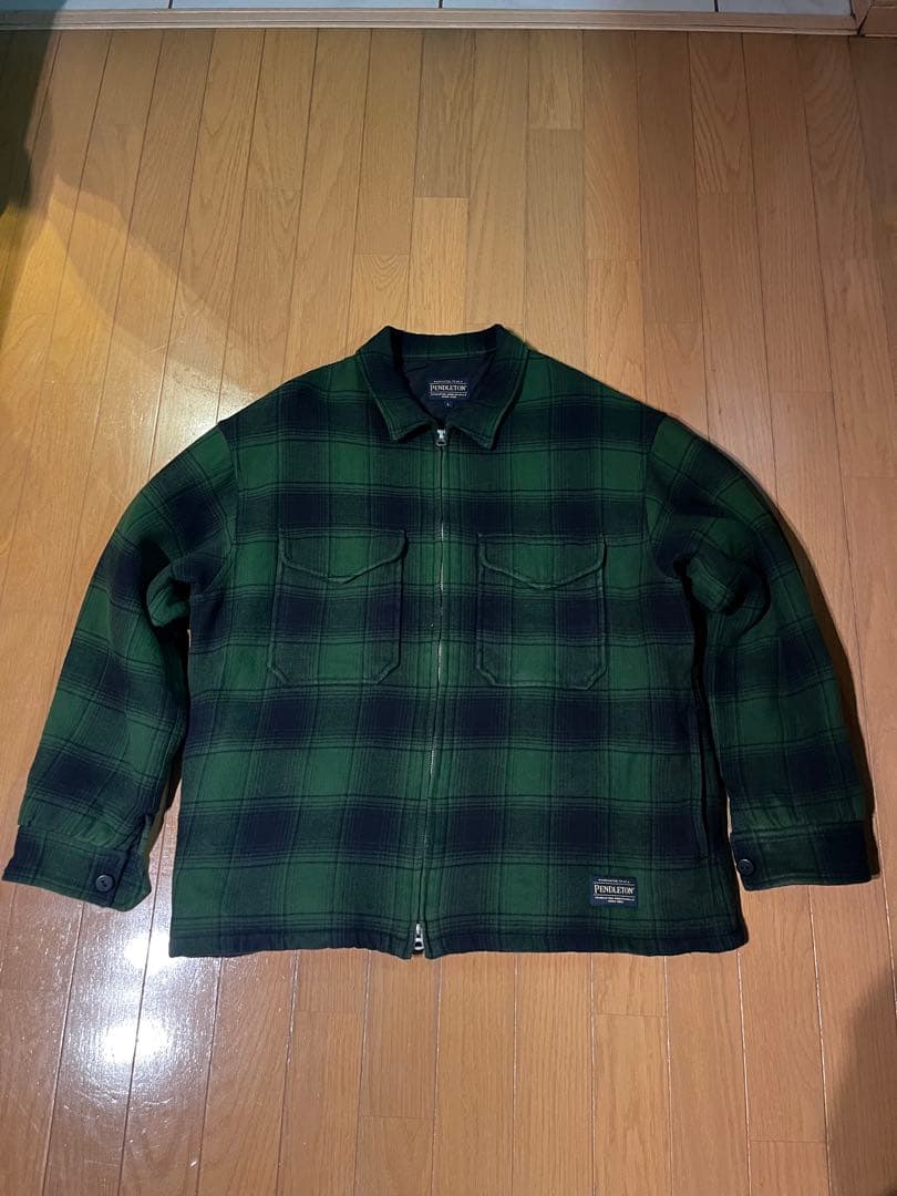ペンドルトン　チェック　アウター