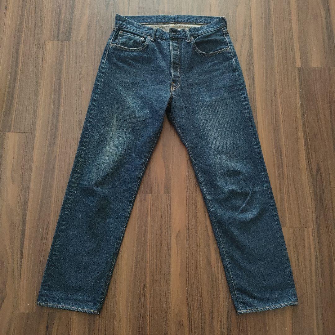 アプレッセ/ Washed Denim Pants E/ INDIGO