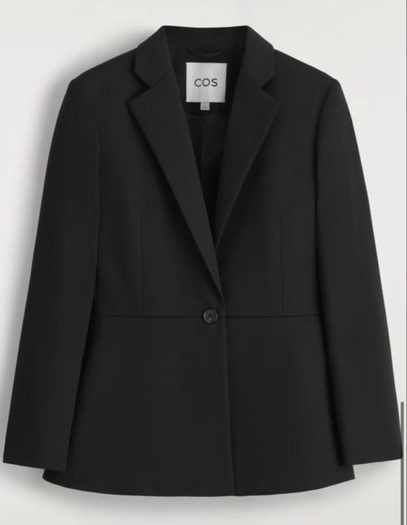 (オンライン完売) COS テーラードペプラムブレザー 36