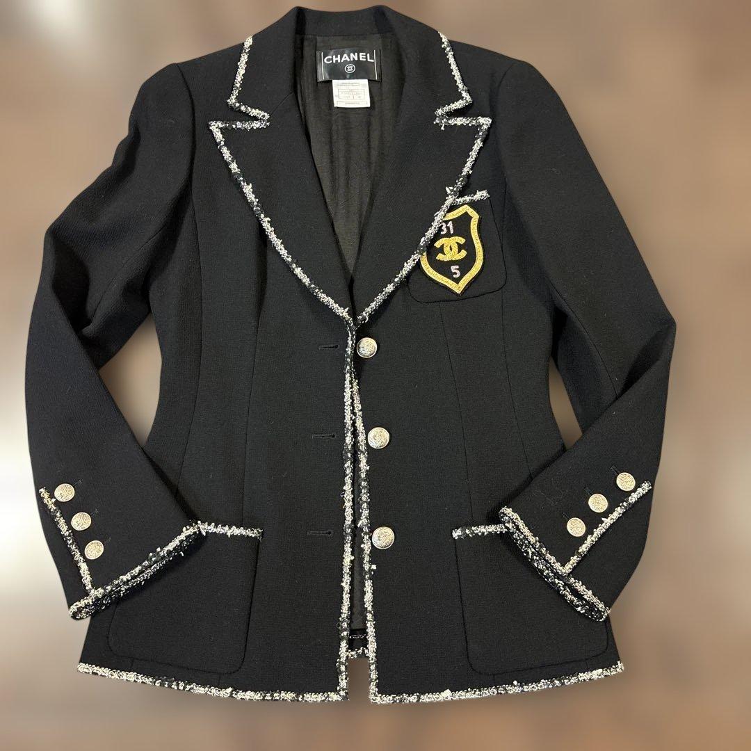 CHANEL 05Cプラダを着た悪魔エンブレムココマーク　ジャケット