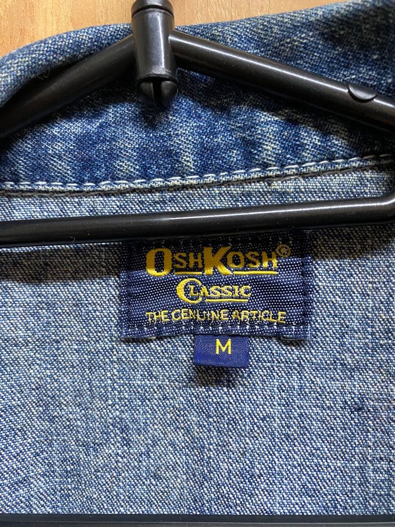 OSHKOSH デニムオーバーオール デッドストック