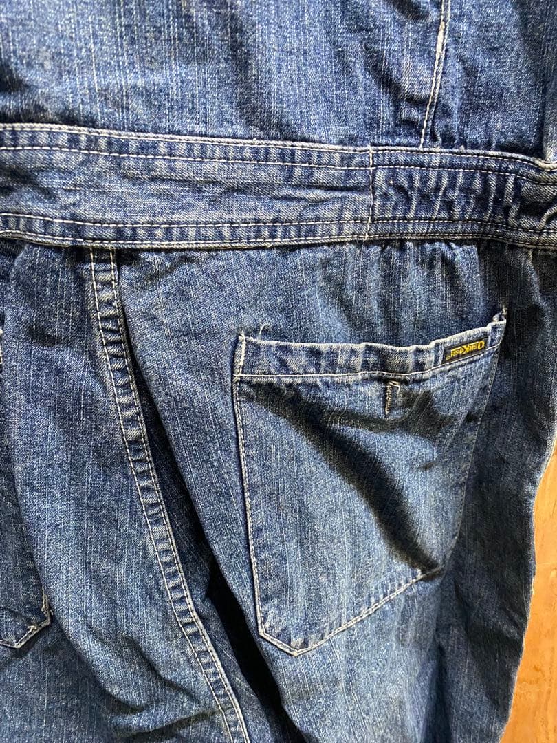 OSHKOSH デニムオーバーオール デッドストック