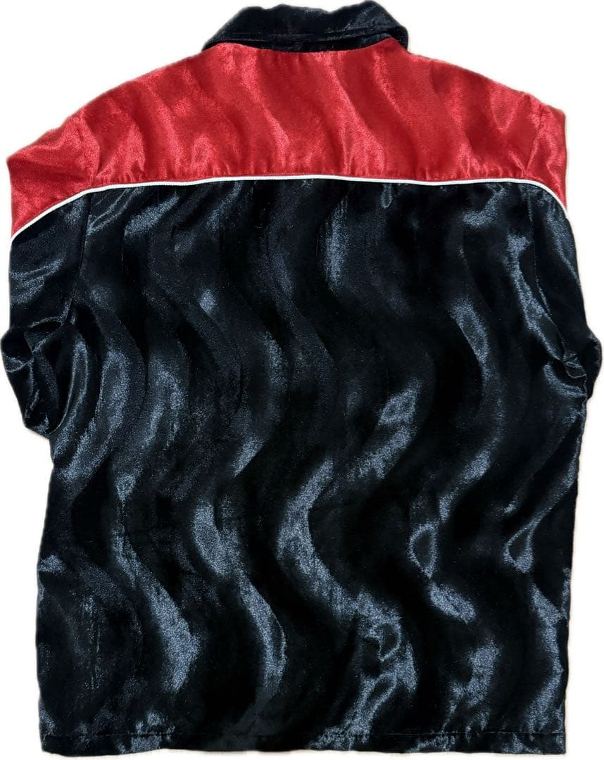 Supreme ベルベット スワール ワークシャツ