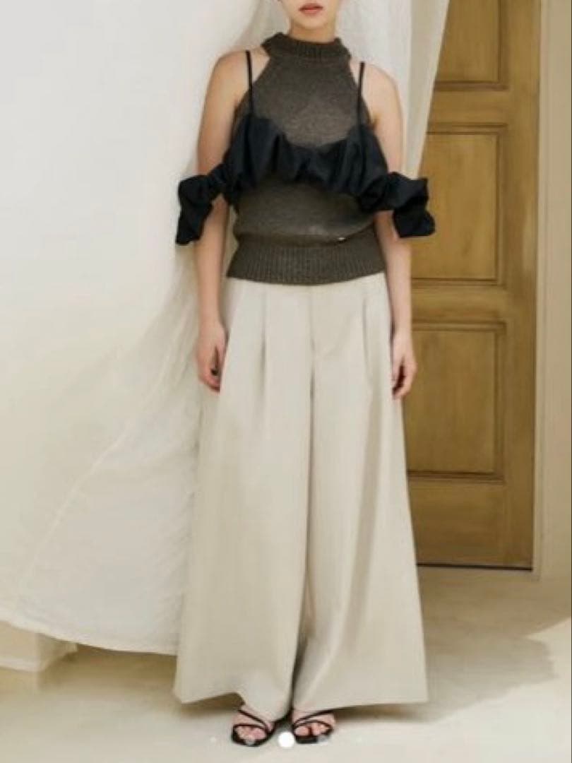 NOTREemor shell silhouette bustier ビスチェ