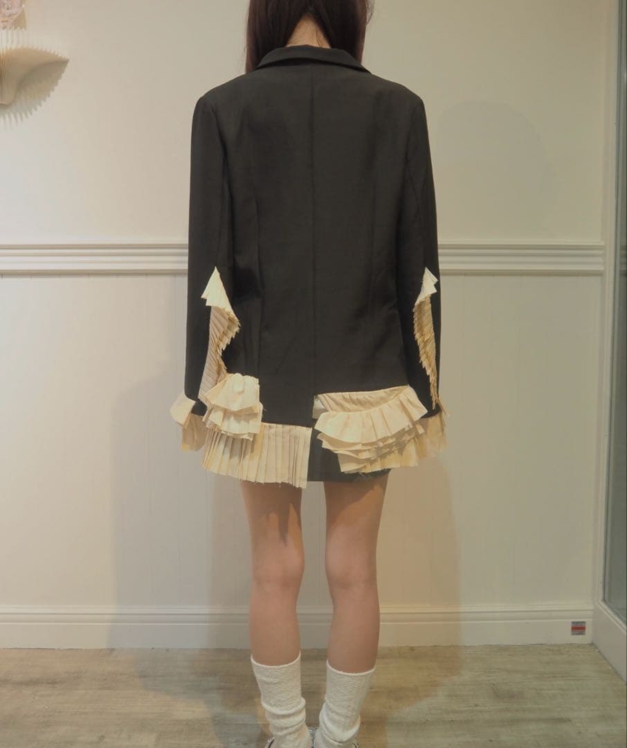 LA POMME petit （ラポミ プチ）プリンセスレースフリルジャケット