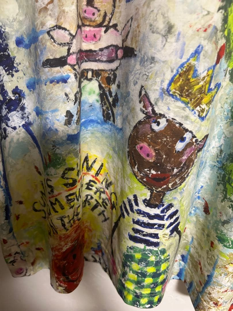 アルベロベロ　イラストチュニック　美品