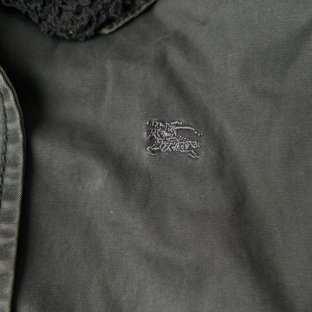 希少✨バーバリーブルーレーベル ミリタリー モッズコート ライナー ホースロゴ