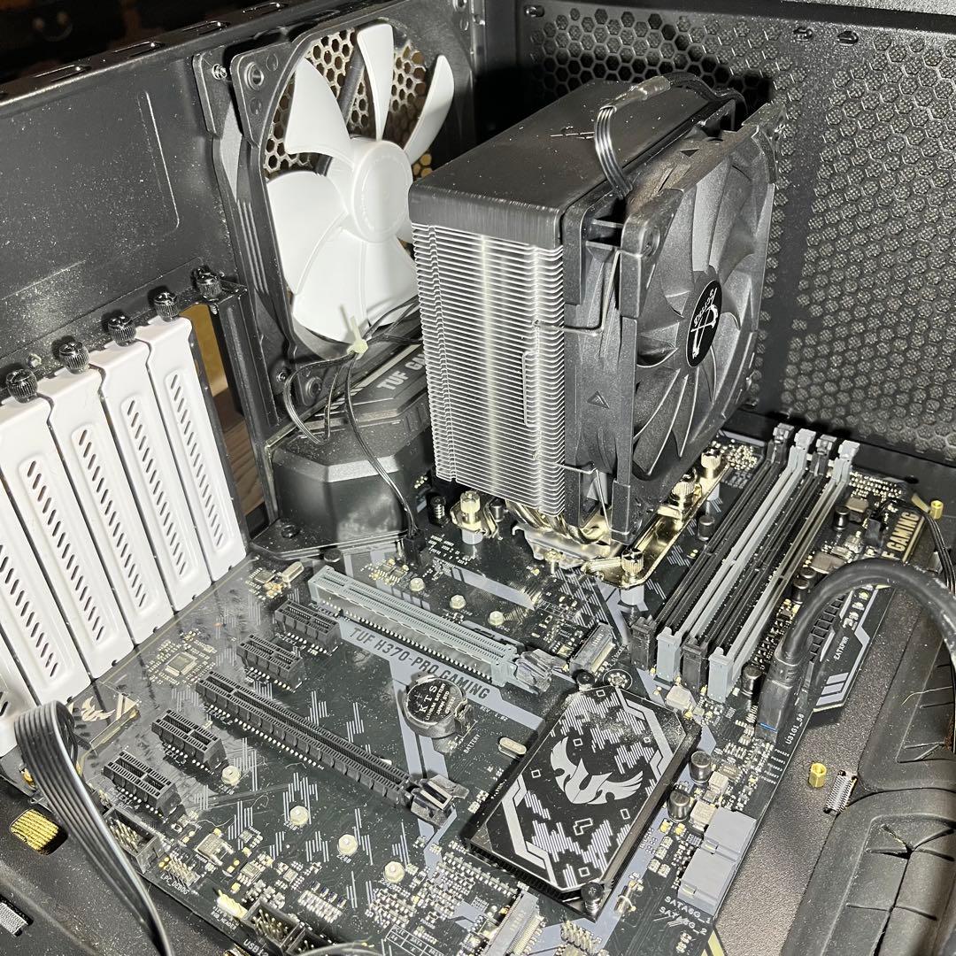 ASUS H370-PRO&Core i5-8400&虎徹 MARK3&ケース