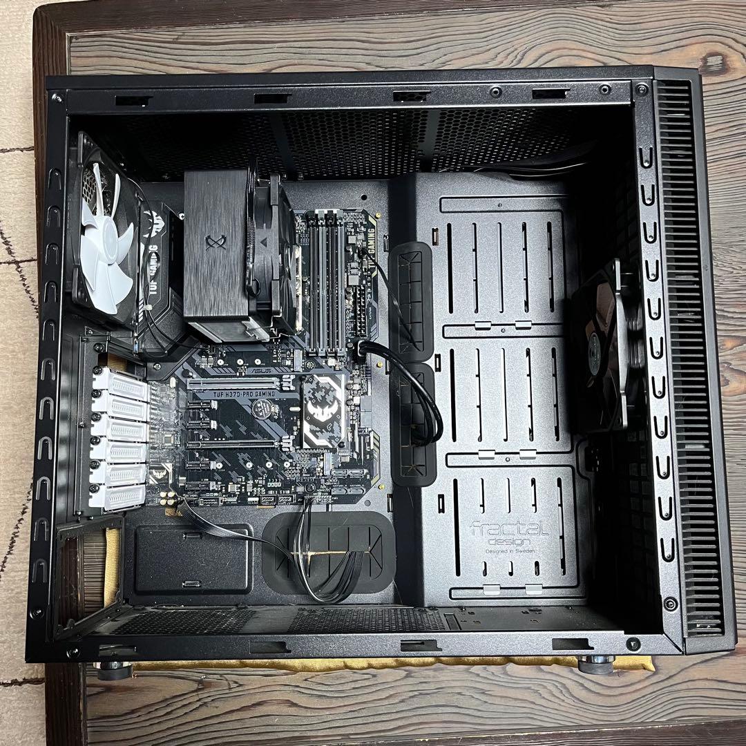 ASUS H370-PRO&Core i5-8400&虎徹 MARK3&ケース