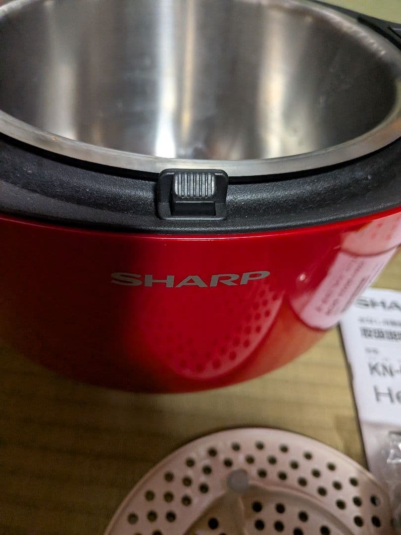 SHARP ヘルシオホットクック 自動料理鍋 KN-HW16D-R 2019年製