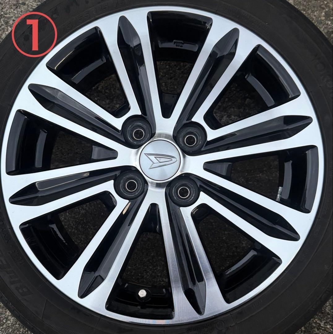 2026年1月4日迄値下げ！ダイハツタントla600s 純正ホイールタイヤセット