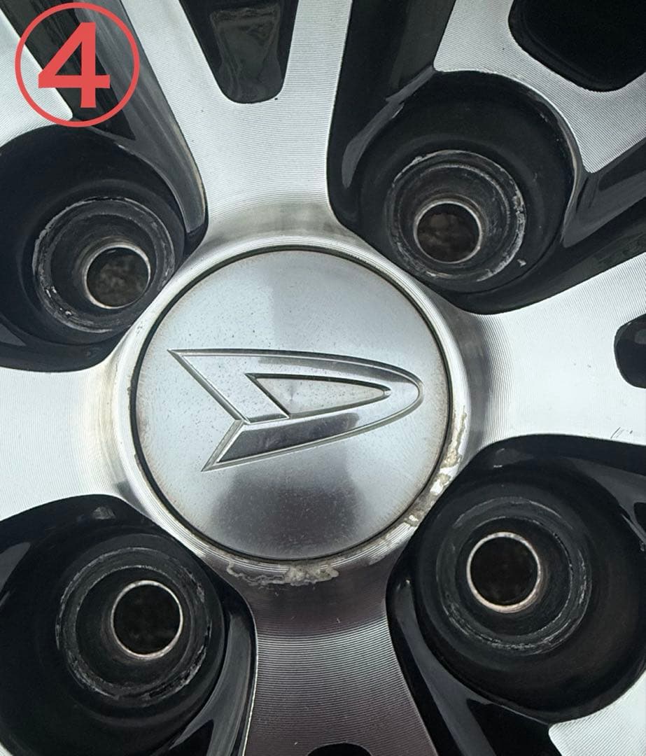 2026年1月4日迄値下げ！ダイハツタントla600s 純正ホイールタイヤセット