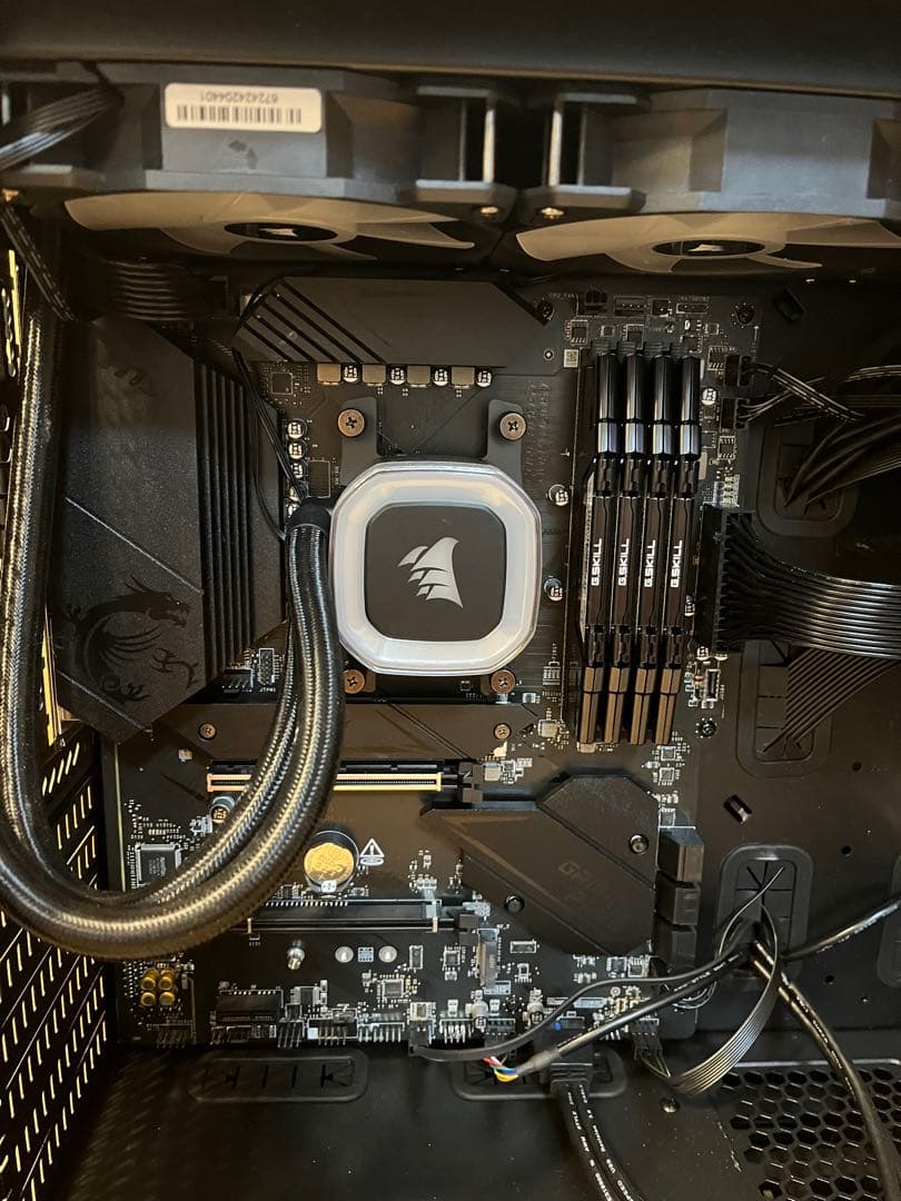 ※電源入りません　自作パソコン　部品