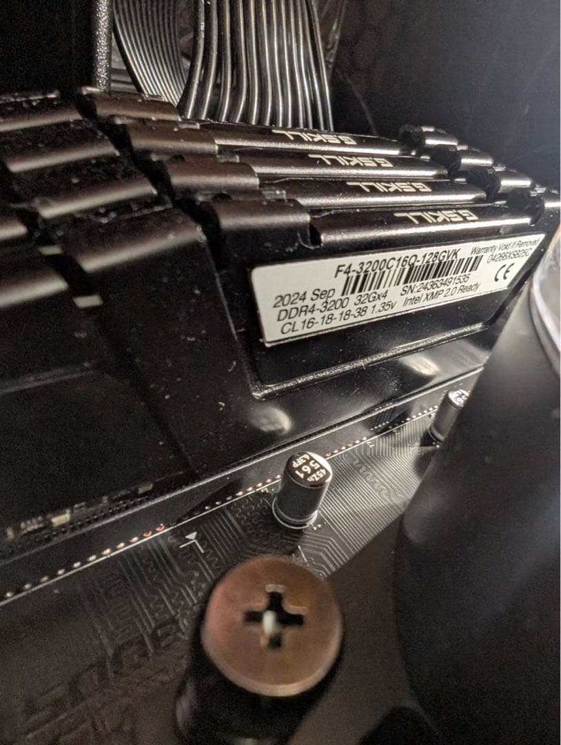 ※電源入りません　自作パソコン　部品