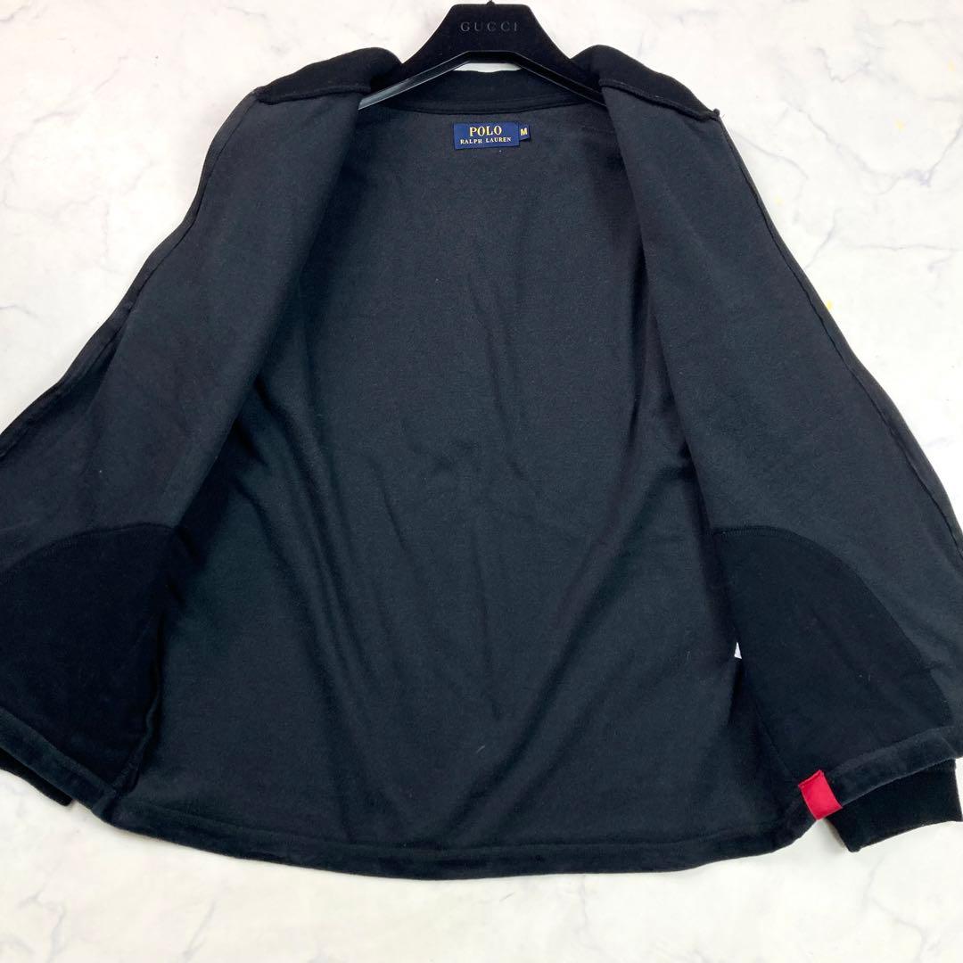 ポロラルフローレン ベロアセットアップ 上下　黒 ポニーロゴ ジャケット パンツ