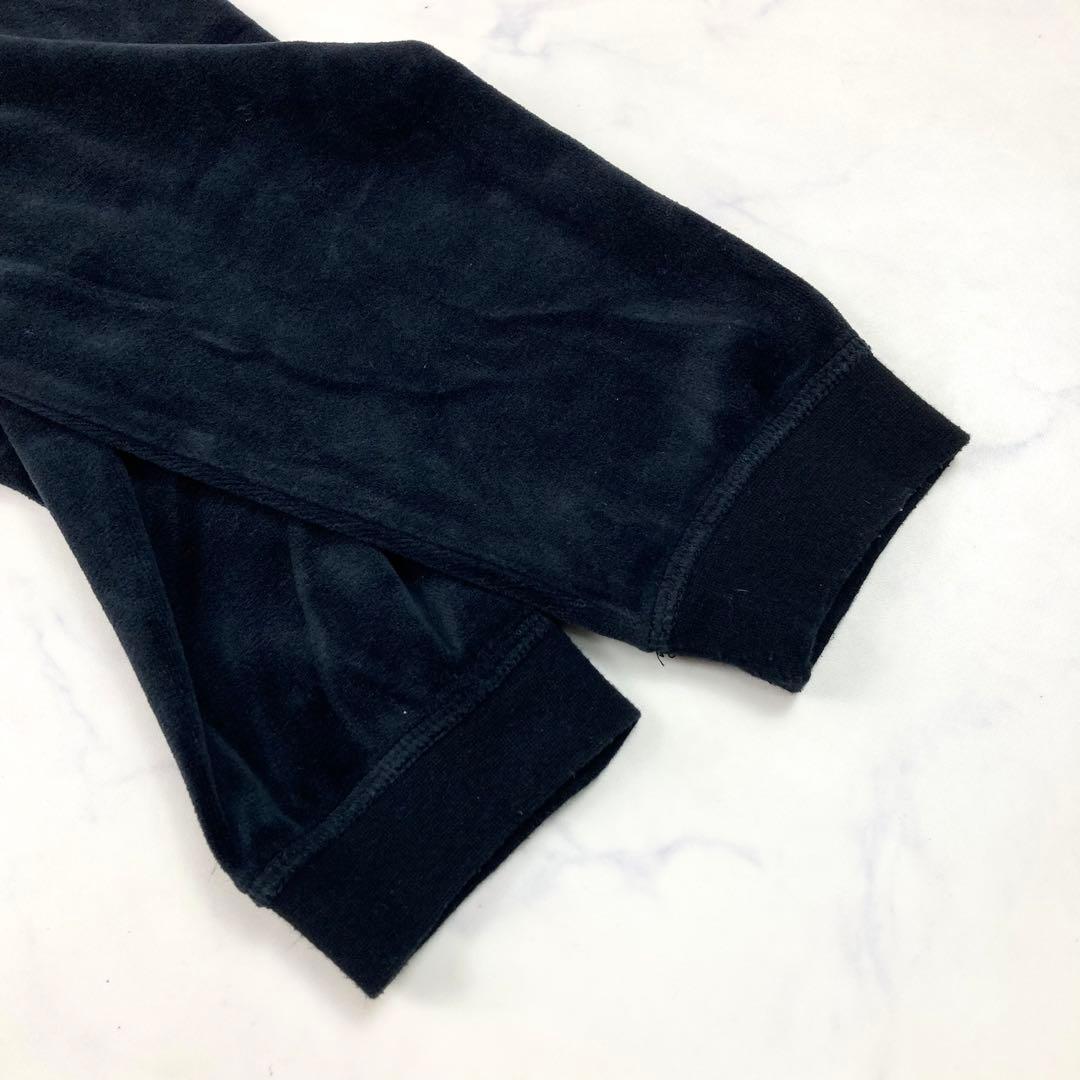 ポロラルフローレン ベロアセットアップ 上下　黒 ポニーロゴ ジャケット パンツ