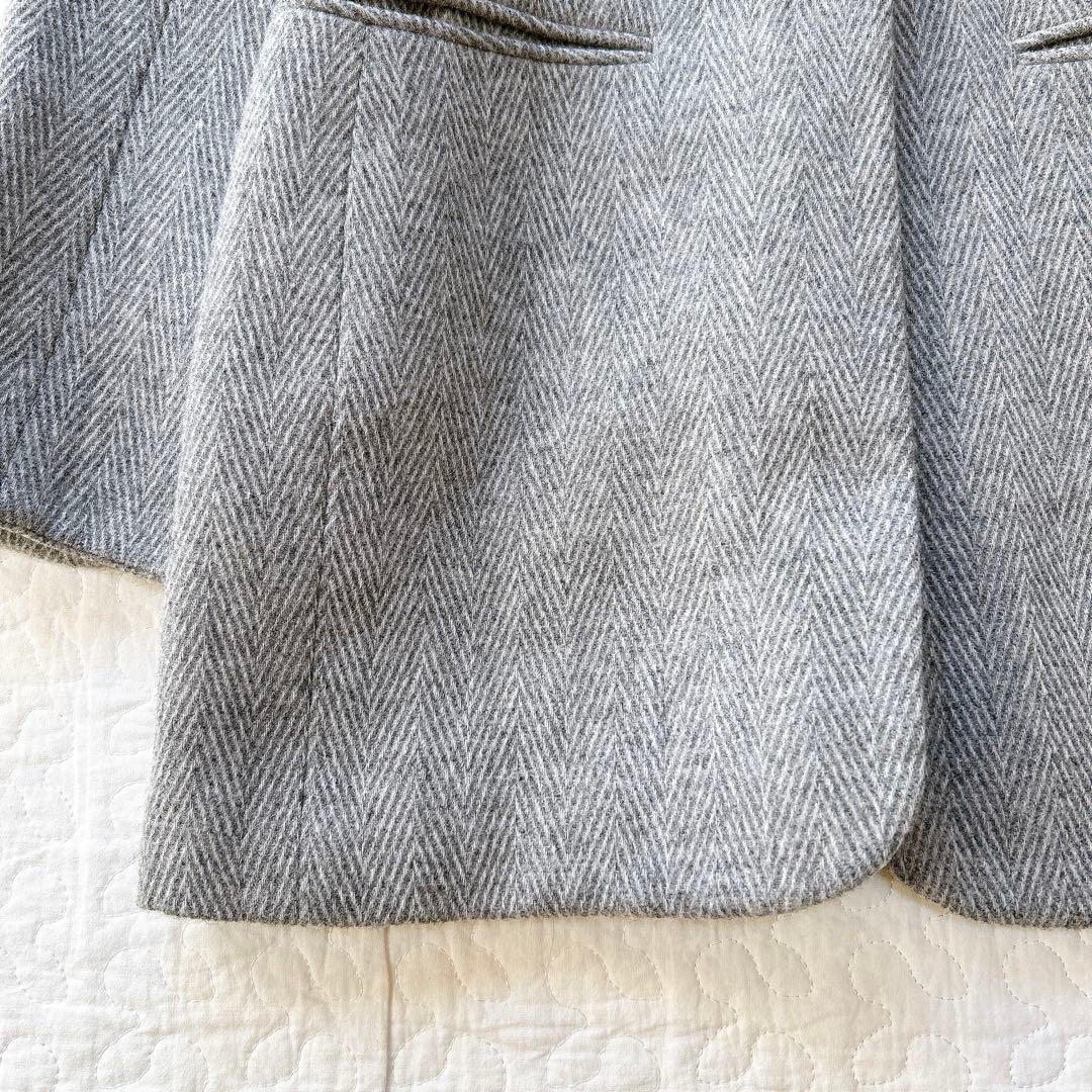 Christian Dior テーラードジャケット ヘリンボーン ウール 上質