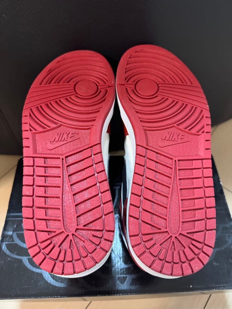 AIR JORDAN 1 RETRO ジョーダン　シカゴブルズ　パテント