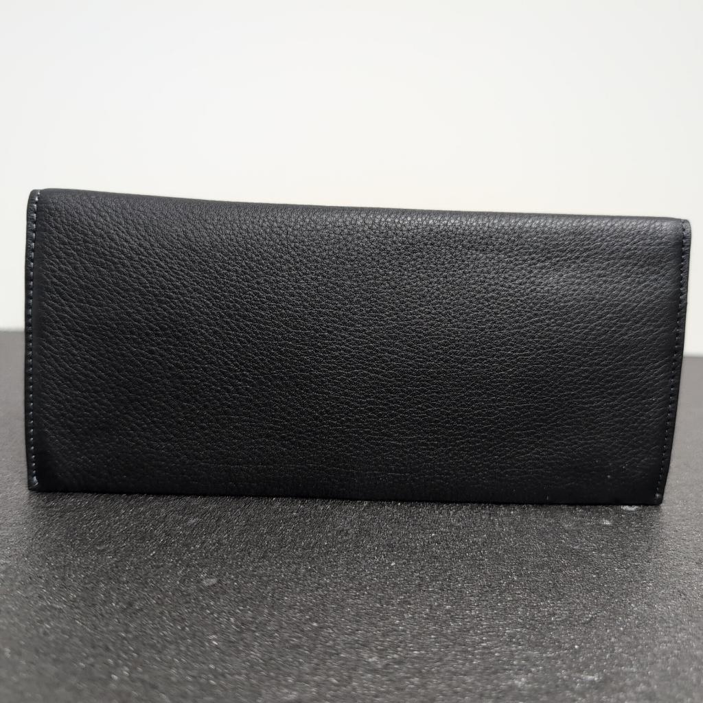 バレンシアガ　長財布　黒　ソフト レザー　本革　BALENCIAGA　札入れ