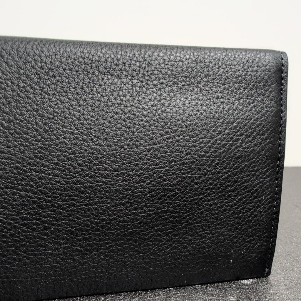 バレンシアガ　長財布　黒　ソフト レザー　本革　BALENCIAGA　札入れ
