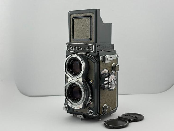 ★美品★ヤシカ Yashica-44 Yashikor 60mm F3.5 二眼