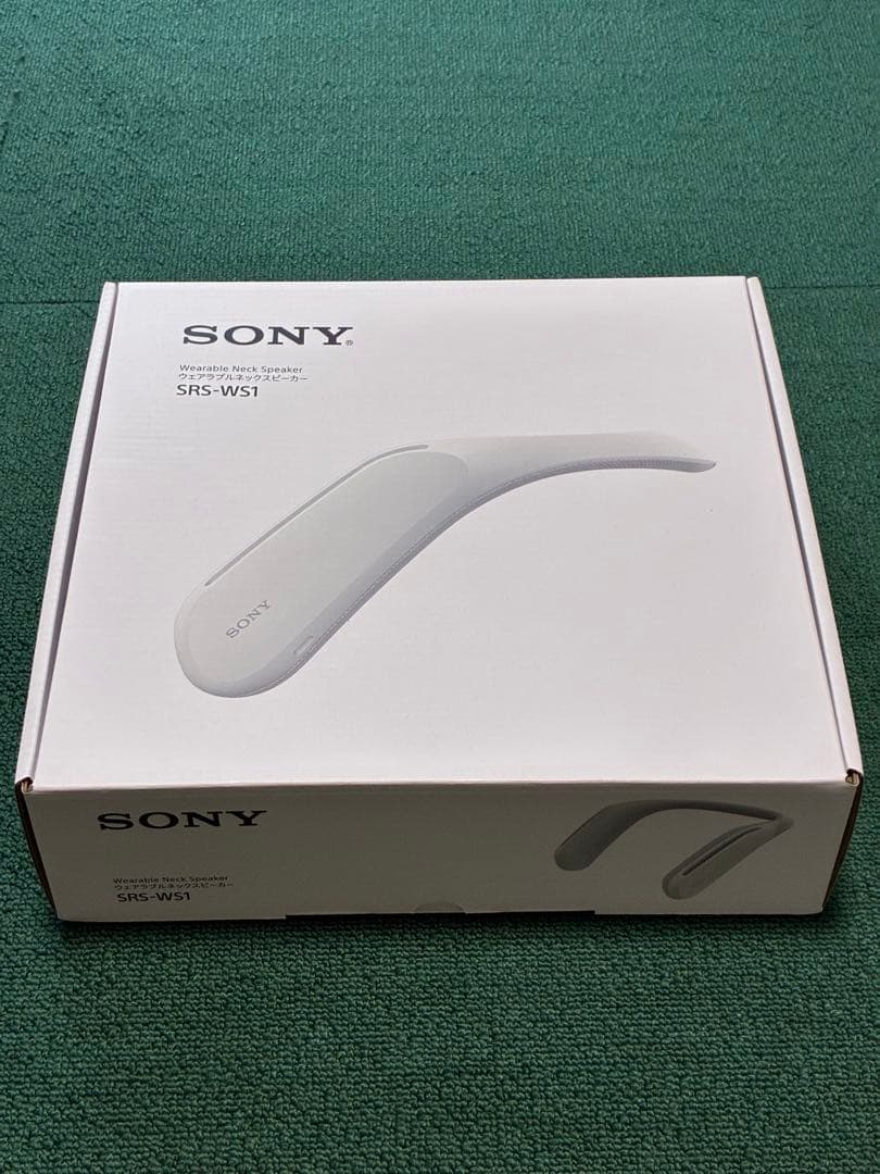 最終値下‼︎ SONY SRS-WS1 ネックスピーカー ホワイト