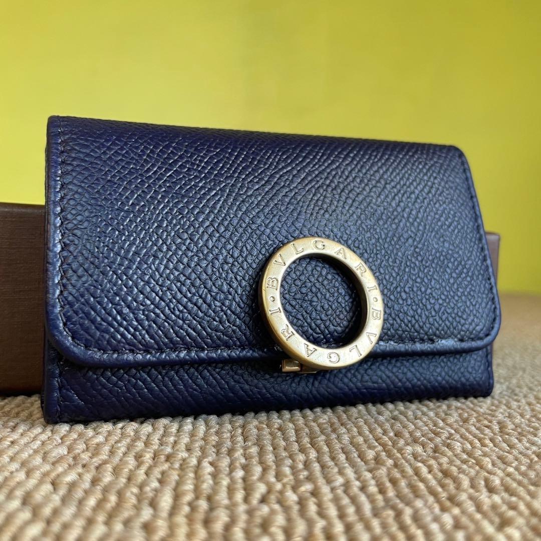 正規品⭐️極美品⭐️BVLGARI ブルガリ　男女兼用　キーリング　キーケース　レア