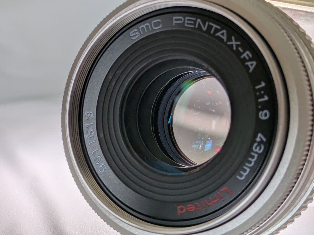 レンズ(単焦点) SMC PENTAX-FA 43mm f1.9 Limited