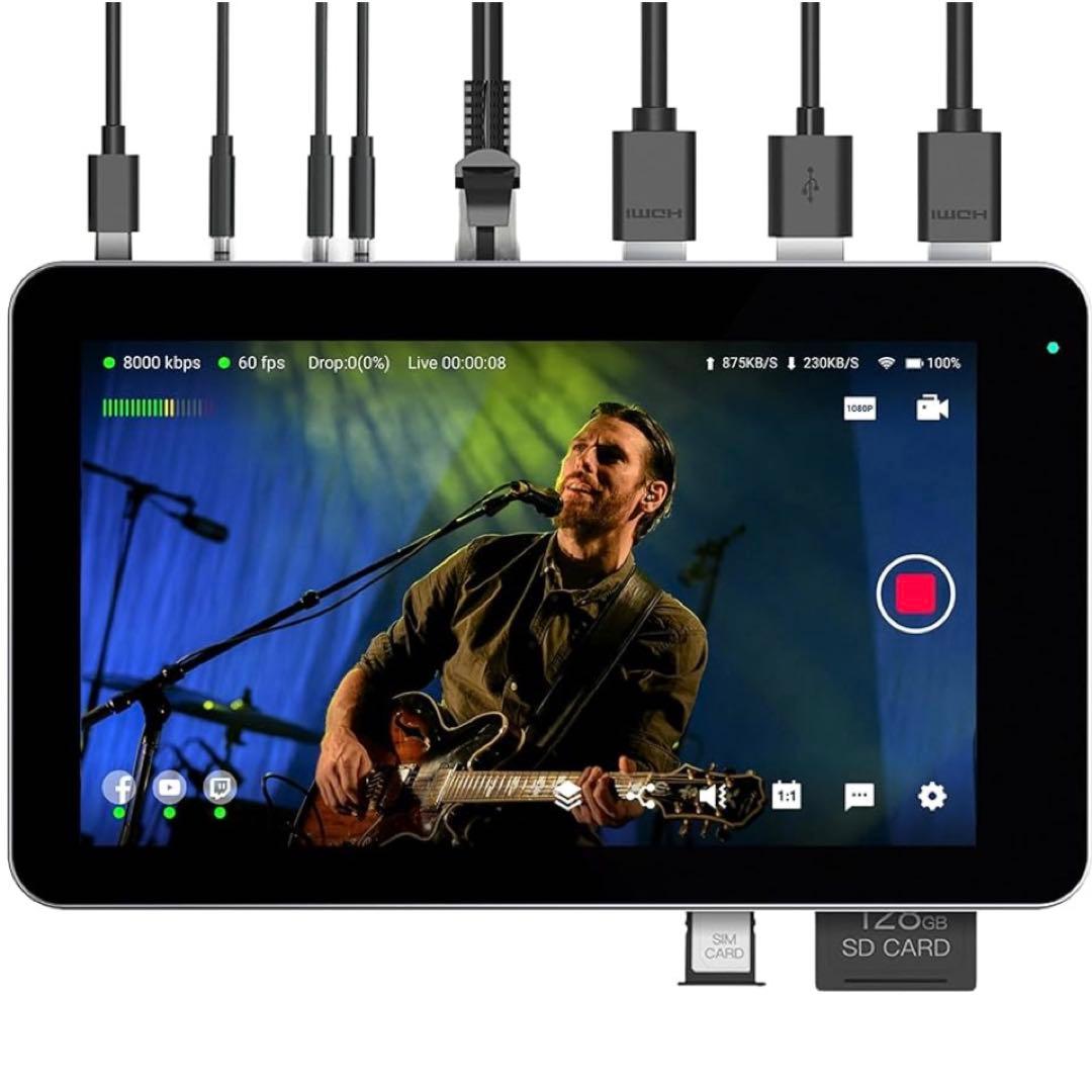 Yolo Box Mini ライブ配信オールインワン(使用1度／新品同様箱なし)