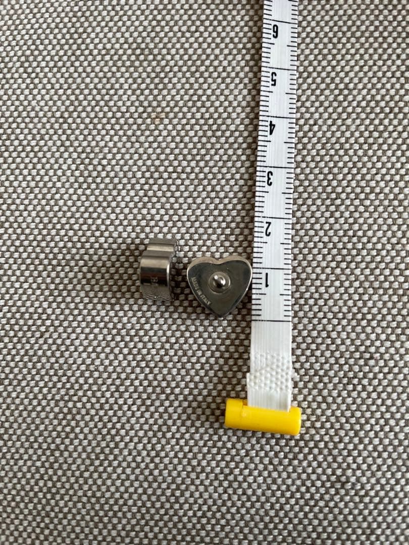 BALENCIAGA ハートピアス 片耳