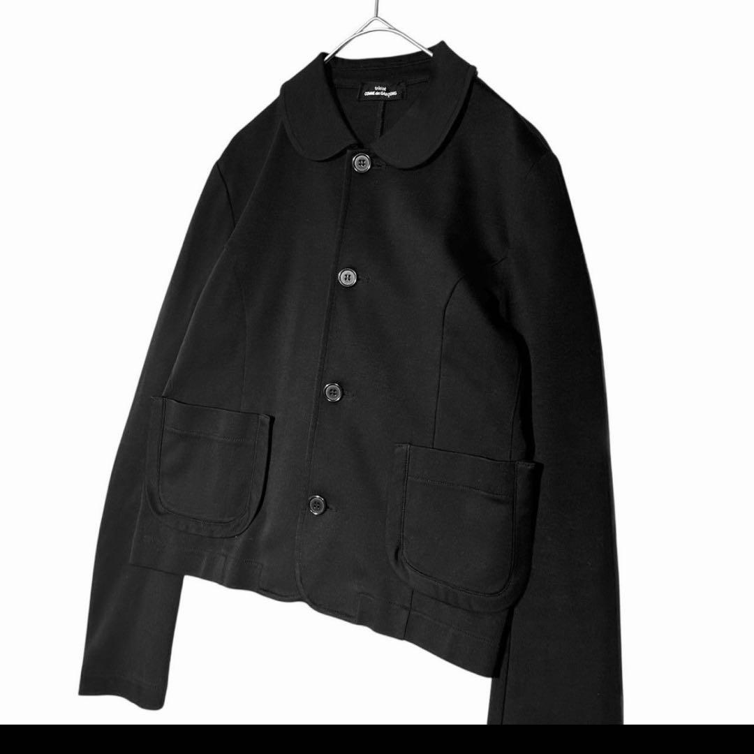 tricot comme des garcons ジャケット　丸襟