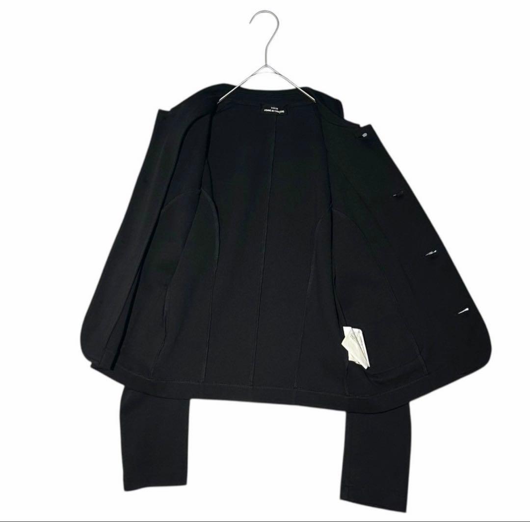 tricot comme des garcons ジャケット　丸襟