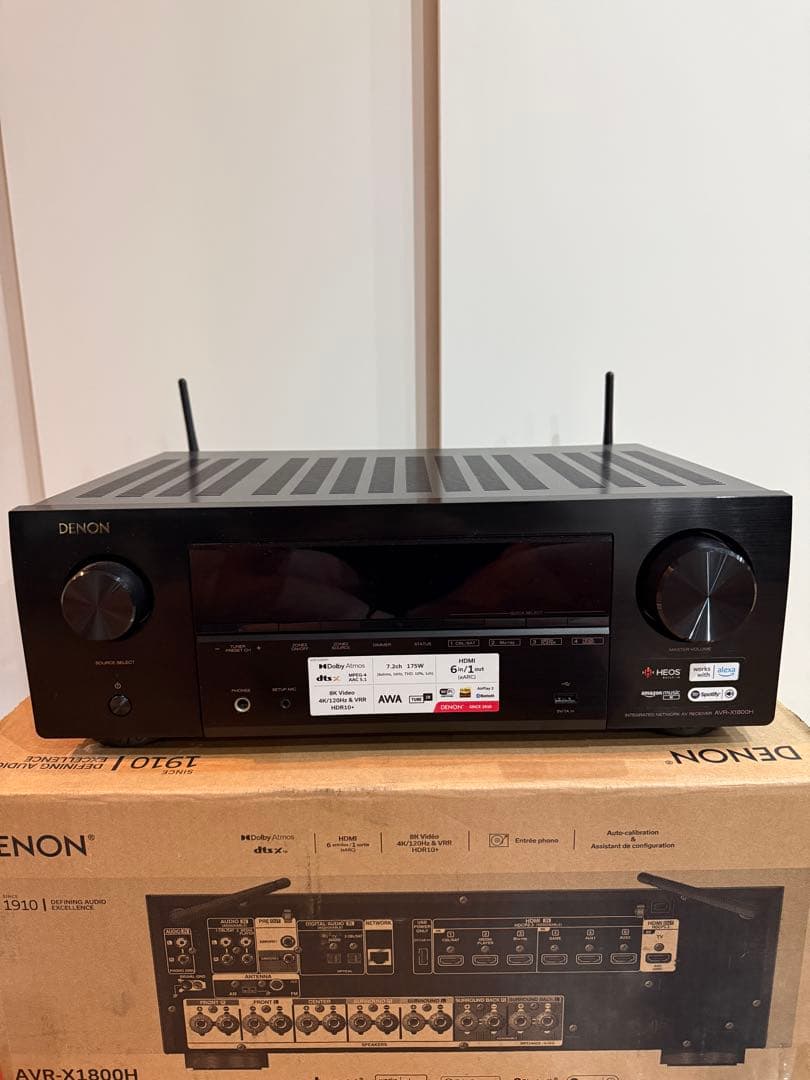 【美品】　DENON AVR-X1800H