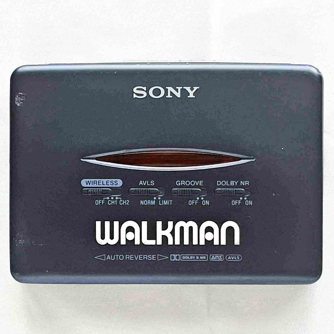 通電OK　SONY WM-WE01　ネイビー　ウォークマン　ソニー　ジャンク