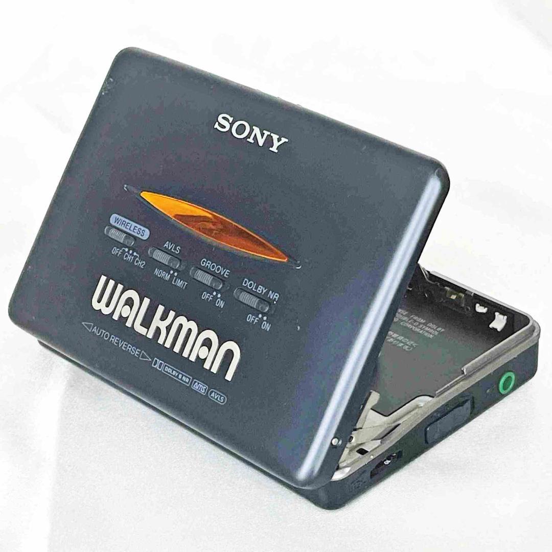 通電OK　SONY WM-WE01　ネイビー　ウォークマン　ソニー　ジャンク