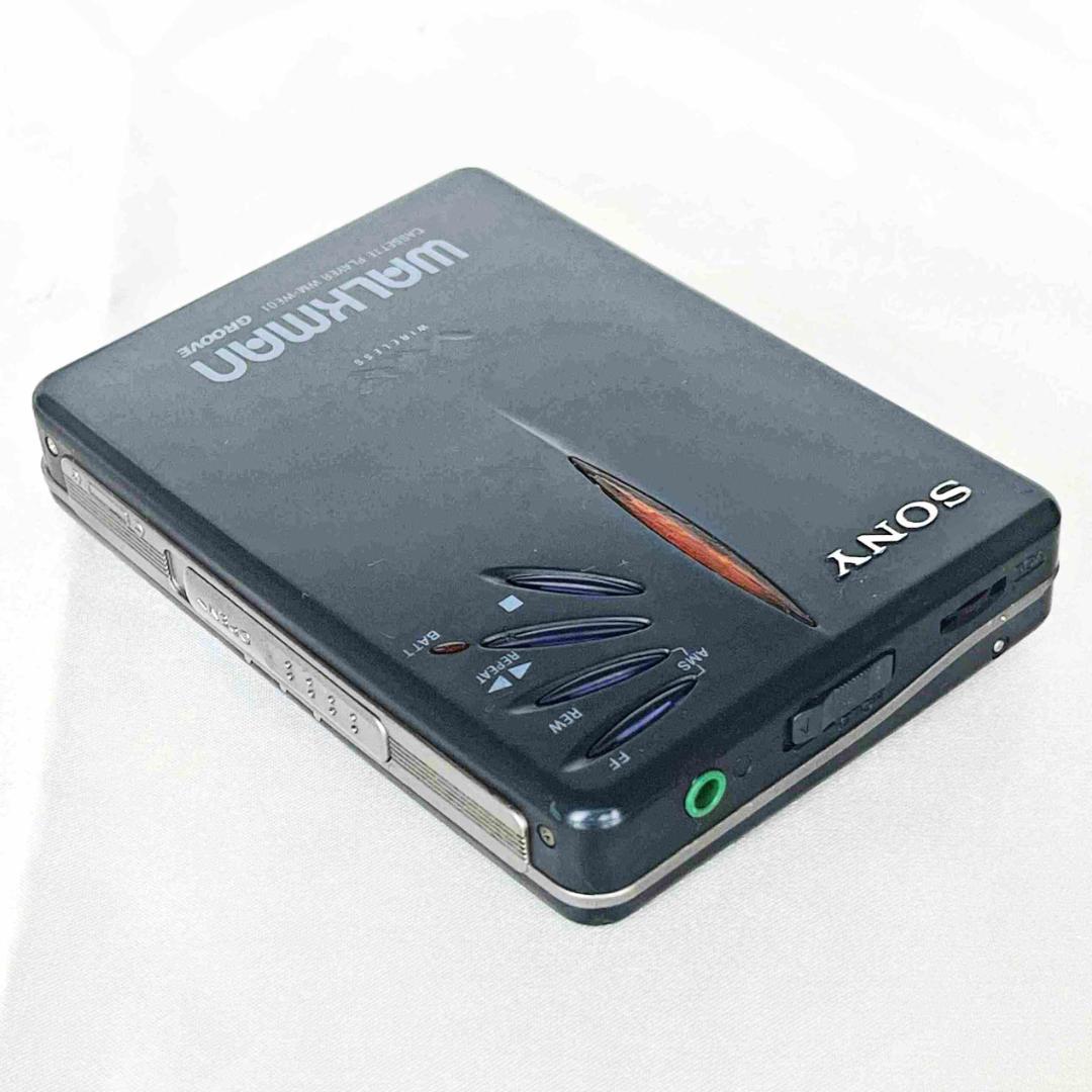 通電OK　SONY WM-WE01　ネイビー　ウォークマン　ソニー　ジャンク