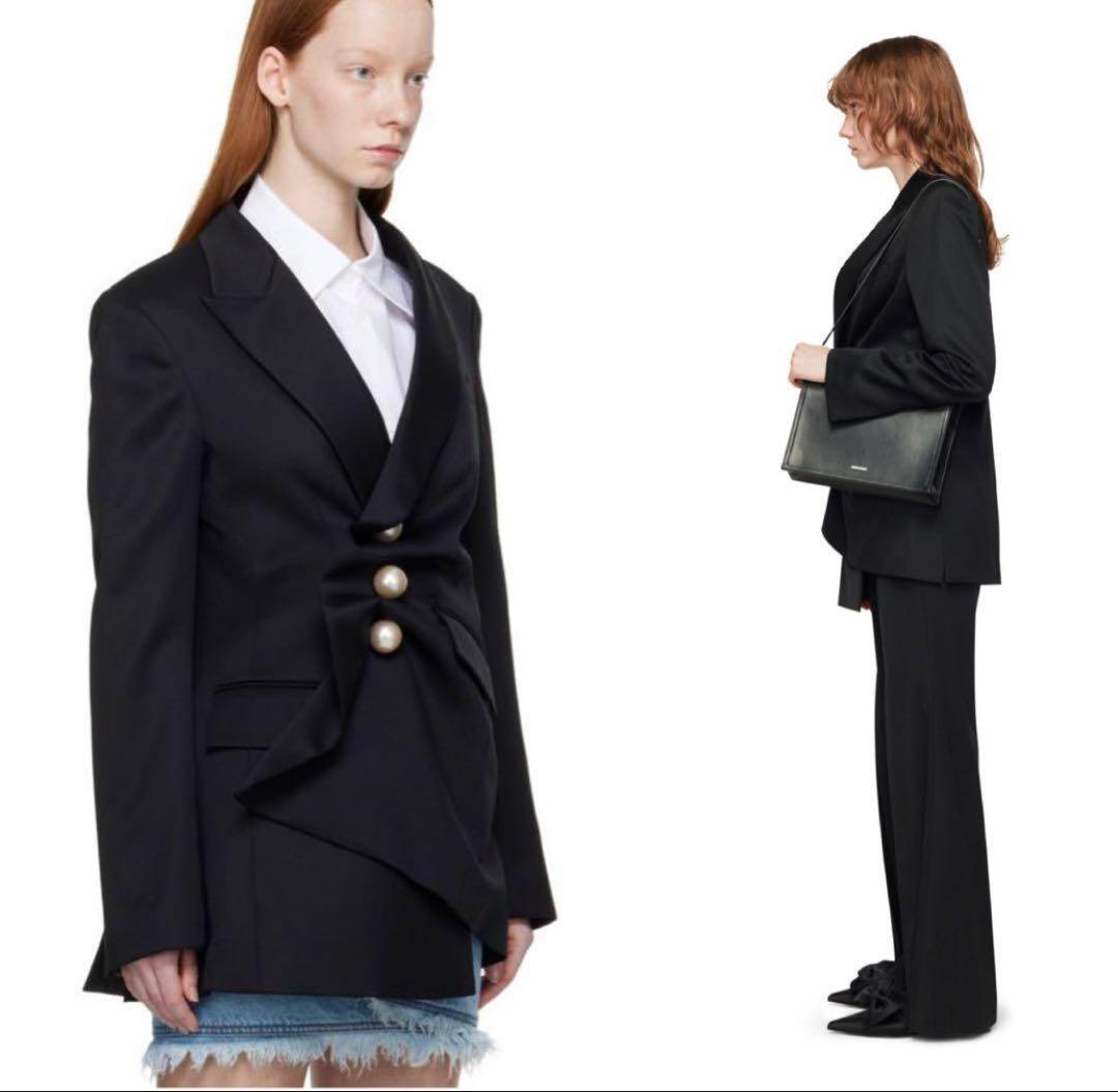 KIMHEKIM キムへキム Venus ジャケット 36　グレー