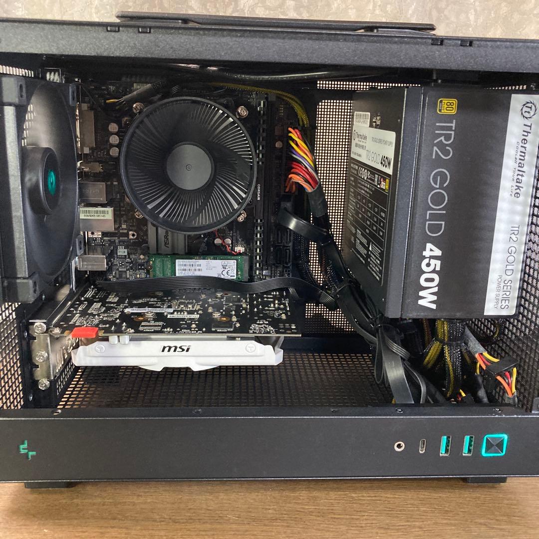 Asrock B360M-ITXデスクトップPC deepcoolCH160BK