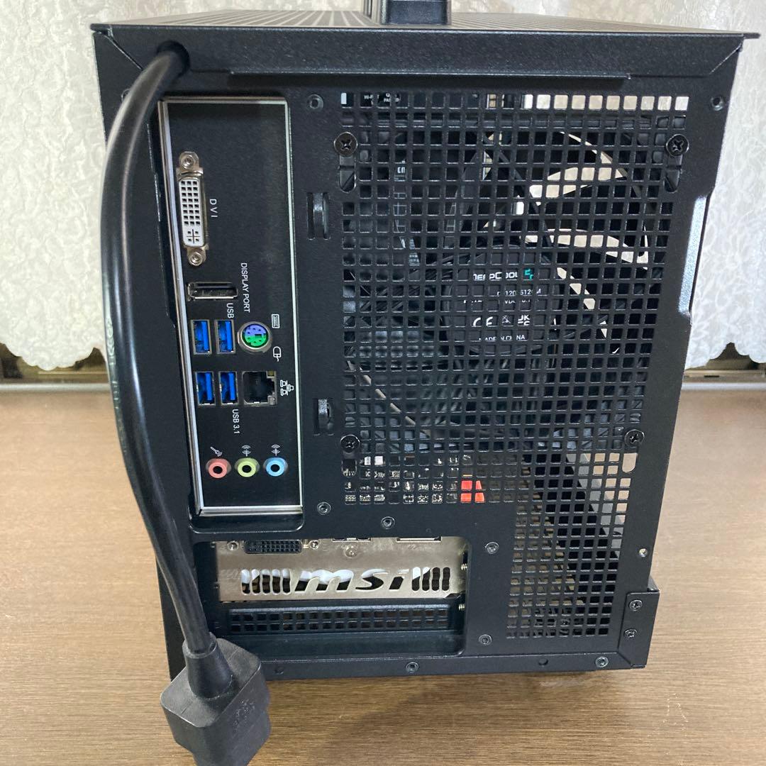 Asrock B360M-ITXデスクトップPC deepcoolCH160BK