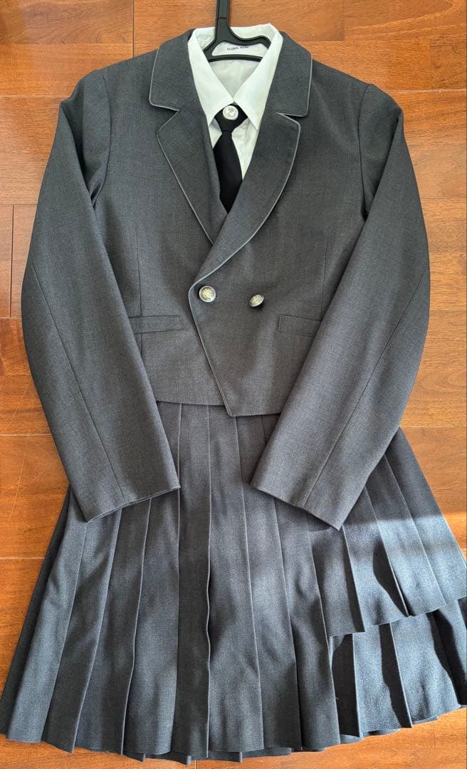 mezzo piano junior卒服 ジャケットスカートネクタイサイズ160