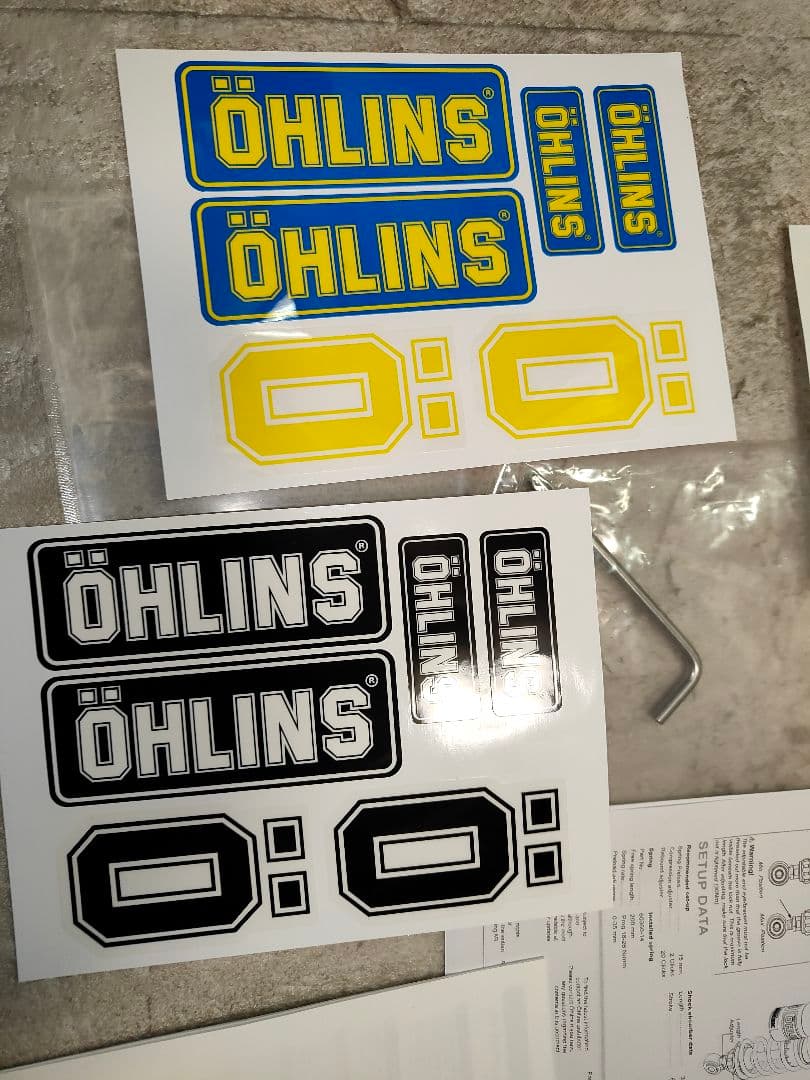 ÖHLINS CB400SF CB750用リヤサスペンションセット